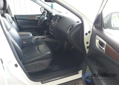 2017 Nissan Pathfinder Platinum from USA, damaged, VIN 5N1DR2MN6HC911464